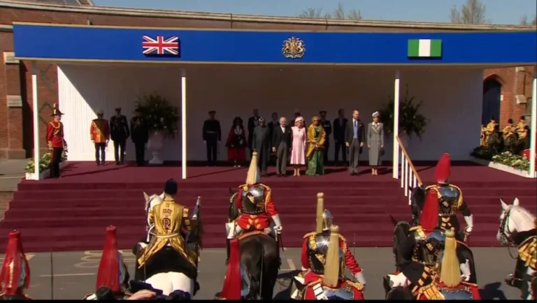 King Charles, Queen Camilla receive Tinubu and wife at Windsor