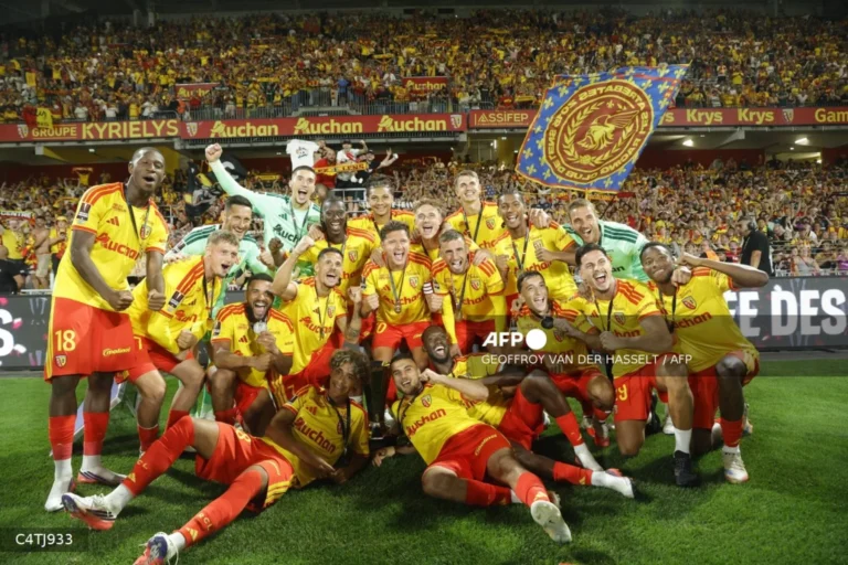 10-man Lens beat PSG 1-0 to win French Champions’ trophy