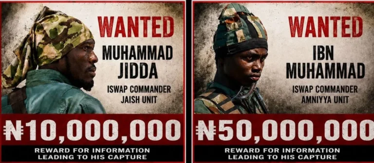 Military Places Bounties on Top ISWAP Terrorists